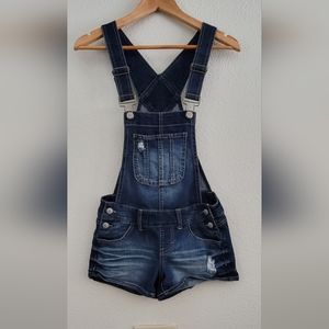 Overall shorts